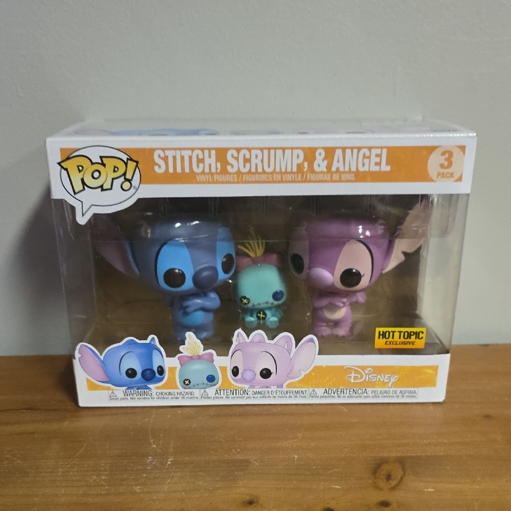 Disney Pop Vinyl Set:  Lilo And Stitch 3 Pack